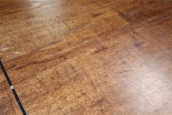 A Regency mahogany tilt top rectangular breakfast table W.143cm